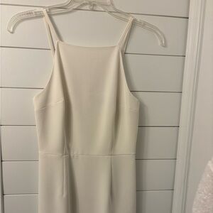 French Connection Elegant white  Sleeveless Dress